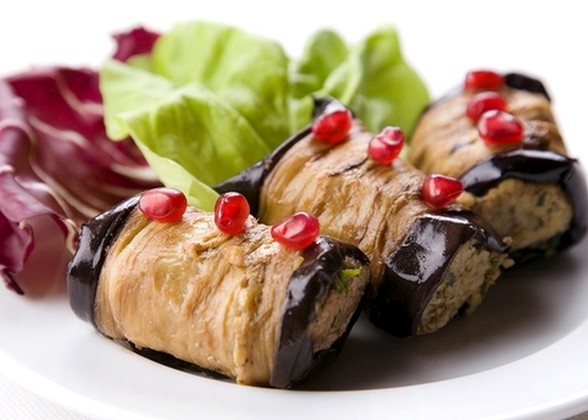Eggplant with Walnut Paste